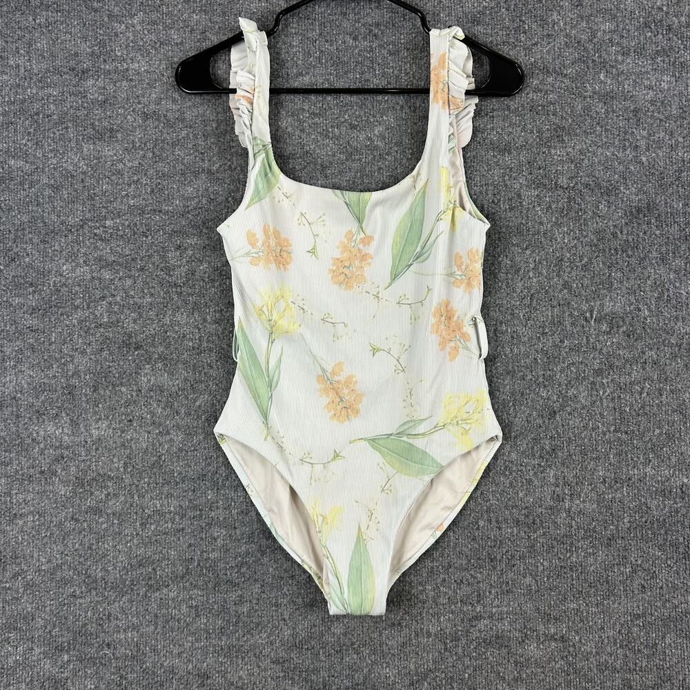 Agua Bendita Swimsuit Large Nicolette Omya One Piece Floral Resort Beach Pool